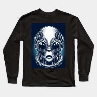 Alien face Long Sleeve T-Shirt